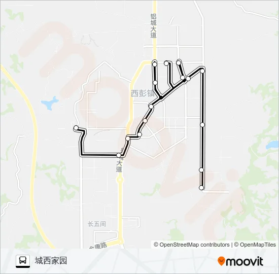 407路 Bus Line Map