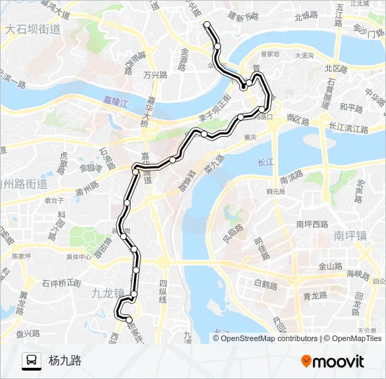 412路 Bus Line Map