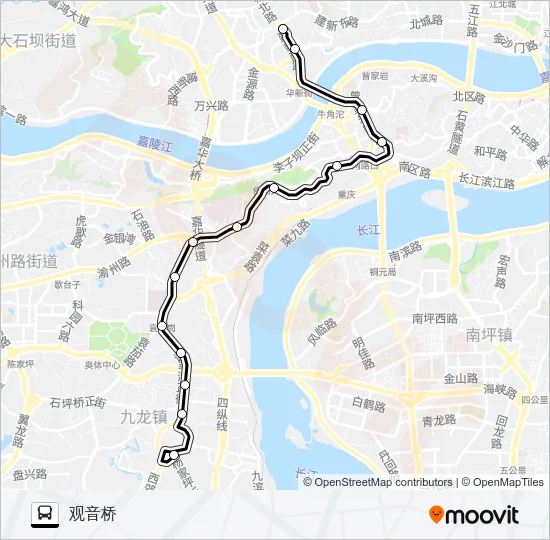412路 Bus Line Map