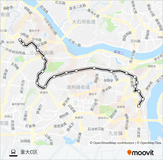 418路 Bus Line Map