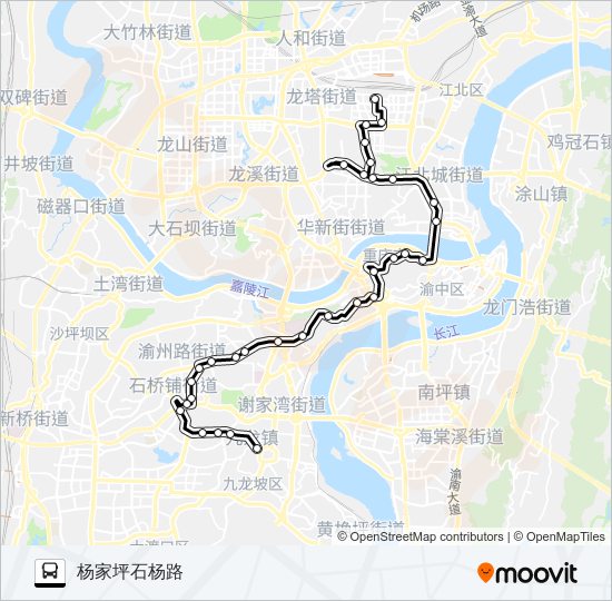 421路 bus Line Map