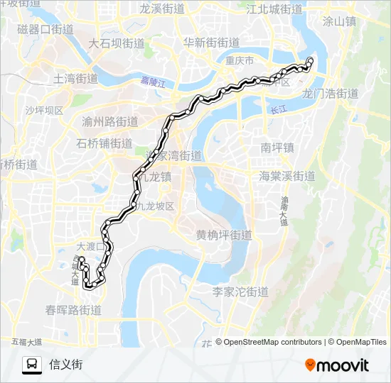 424路 Bus Line Map