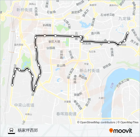 428路 Bus Line Map