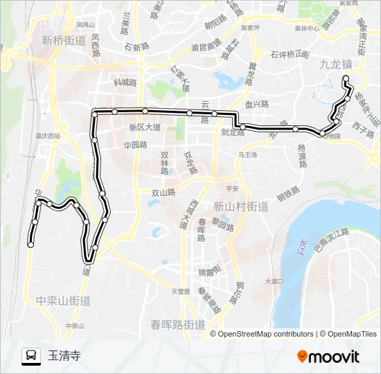 428路 Bus Line Map