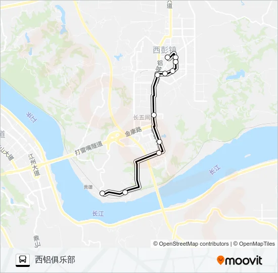 432路 Bus Line Map