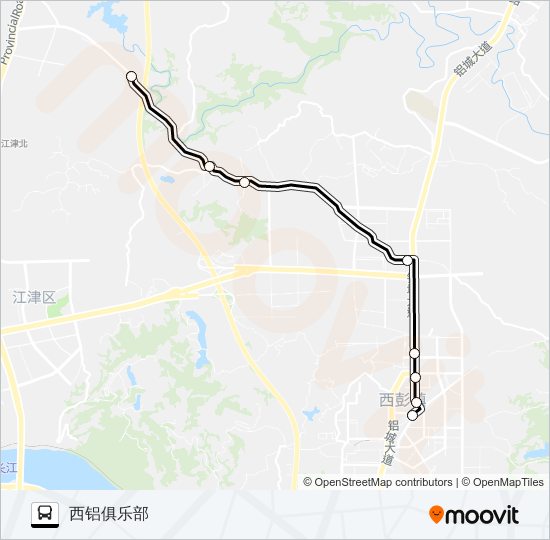 437路 bus Line Map