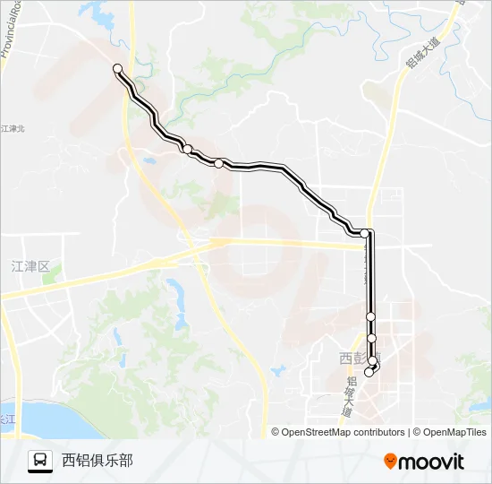 437路 Bus Line Map