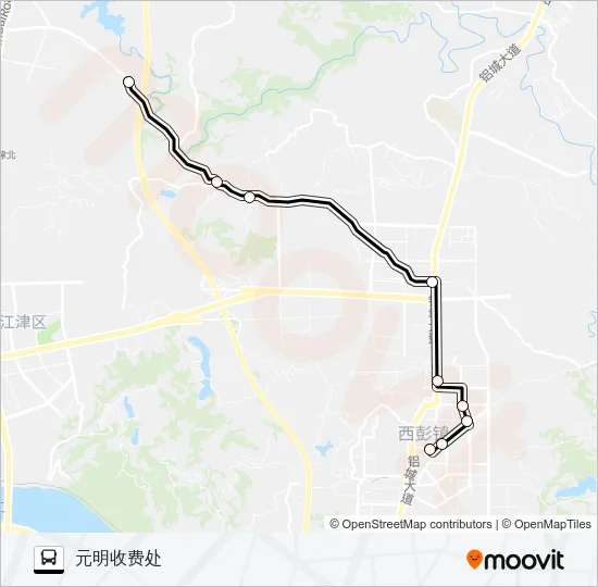 437路 Bus Line Map