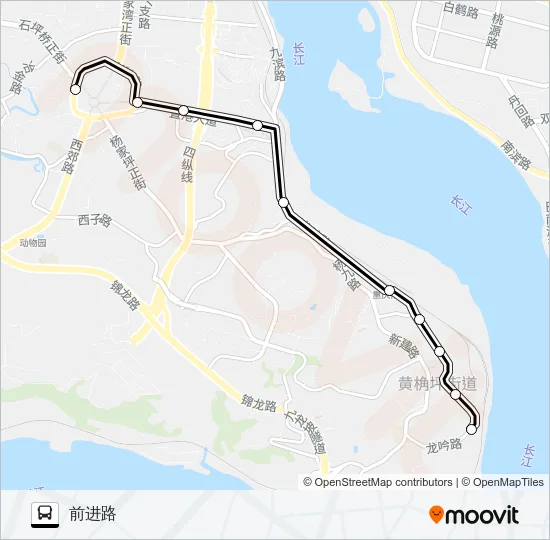 438路 Bus Line Map