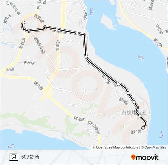 438路 Bus Line Map