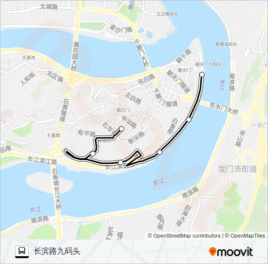 440路 Bus Line Map