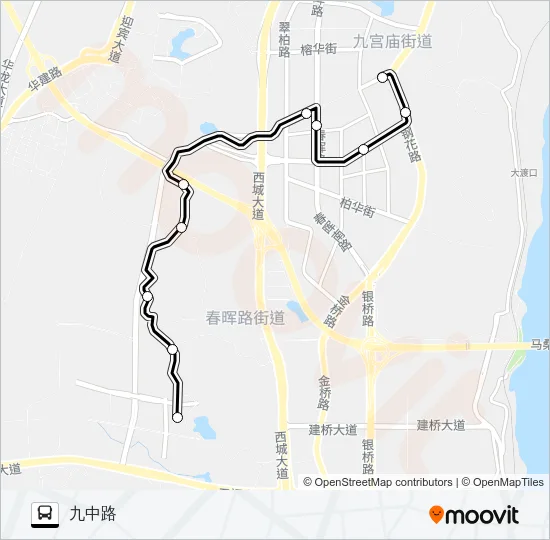451路 Bus Line Map