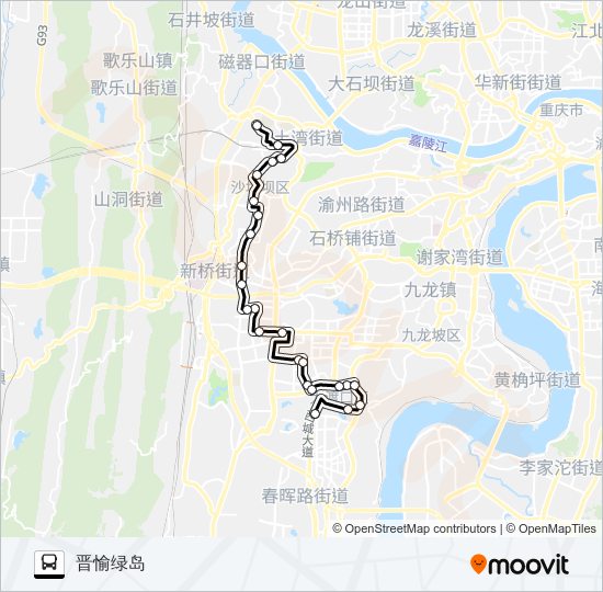 456路 bus Line Map