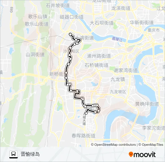 456路 Bus Line Map