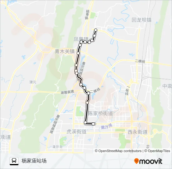 460路 Bus Line Map