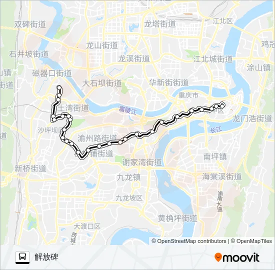 462路 Bus Line Map