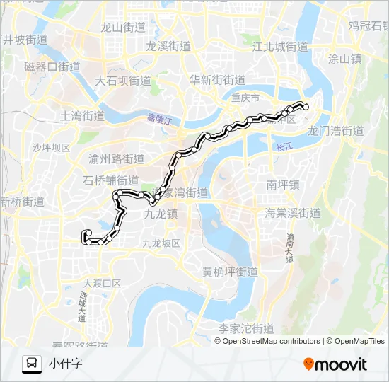 466路 Bus Line Map