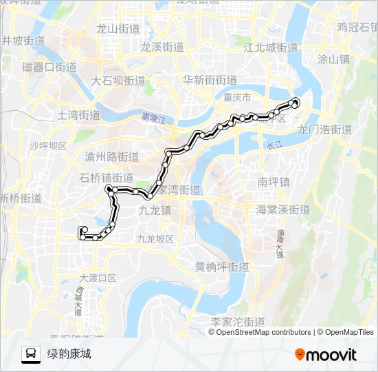 466路 Bus Line Map