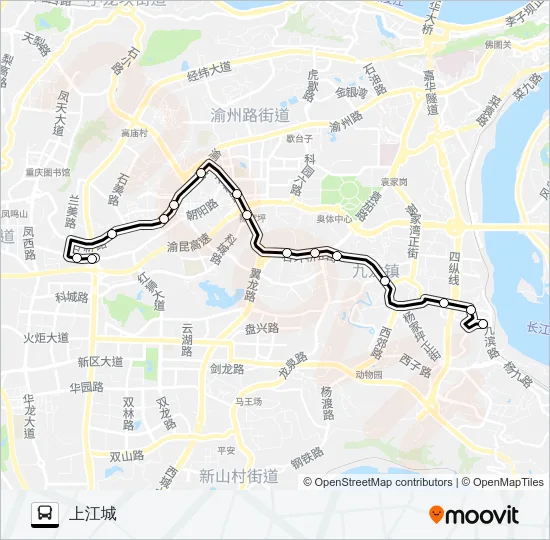 469路 Bus Line Map