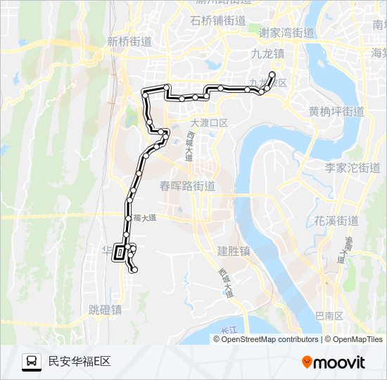 公交478路的线路图