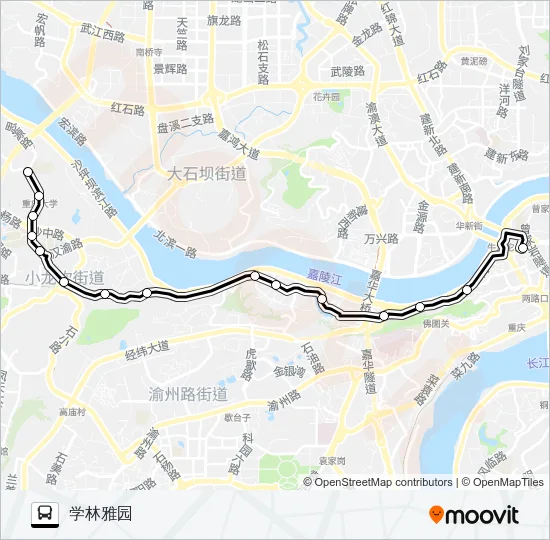 802路 Bus Line Map