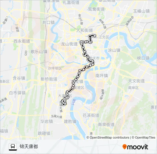 818路 Bus Line Map