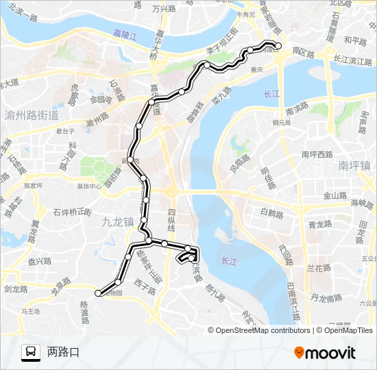 0493路 Bus Line Map