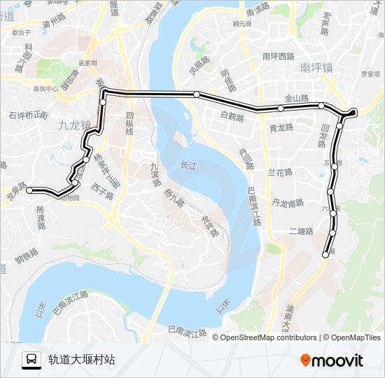 公交475空调路的线路图