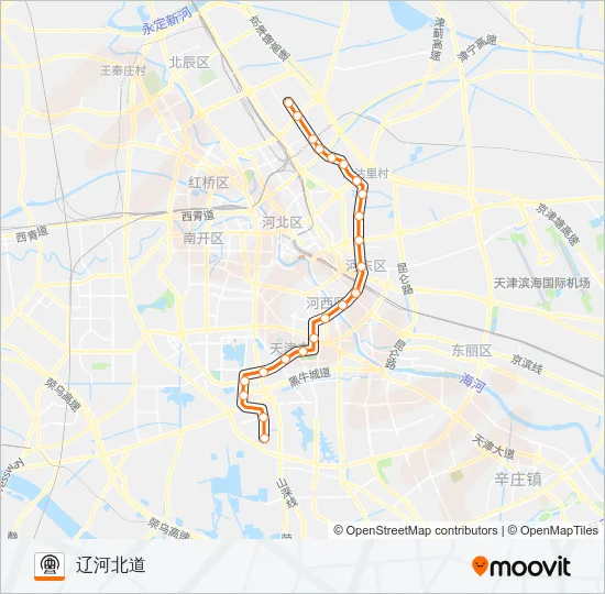5号线 Metro Line Map