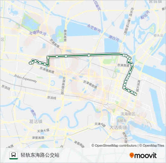 137路 Bus Line Map