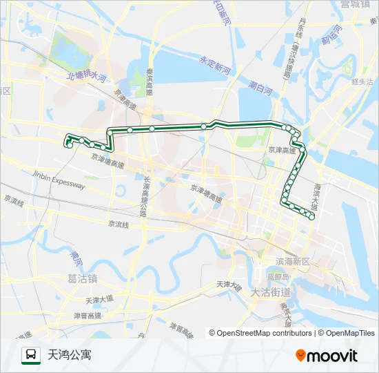137路 Bus Line Map