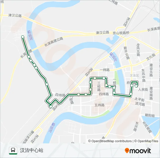 455路 Bus Line Map