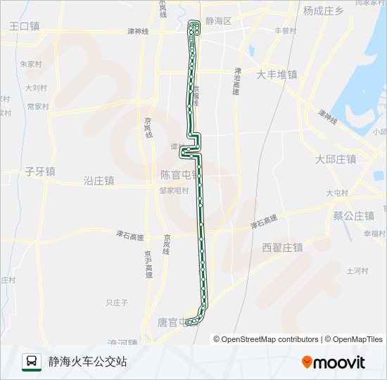 552路 bus Line Map