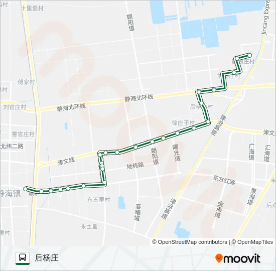 554路 Bus Line Map
