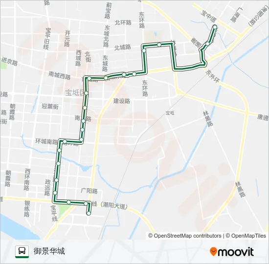 592路 Bus Line Map