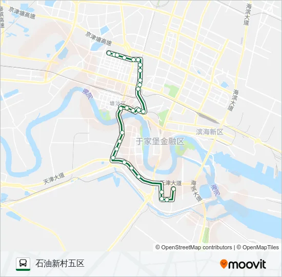 617路 Bus Line Map
