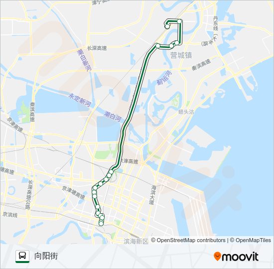 公交939路的线路图