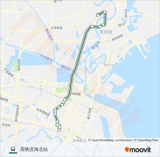 公交939路的线路图