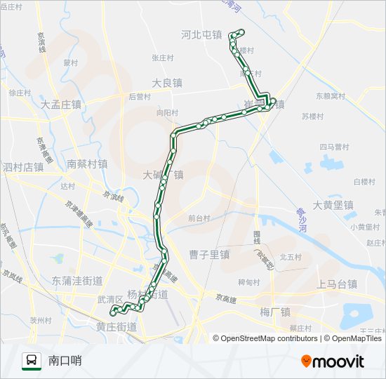 武清9路 bus Line Map