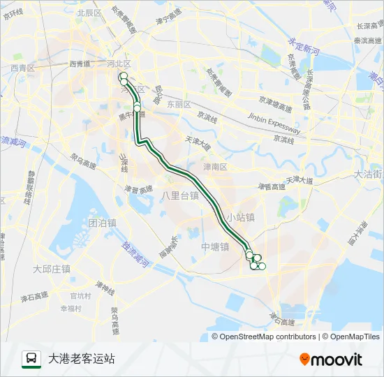 186路快线 Bus Line Map