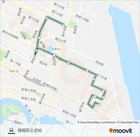 509路空调 Bus Line Map