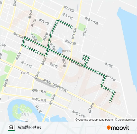 509路空调 Bus Line Map