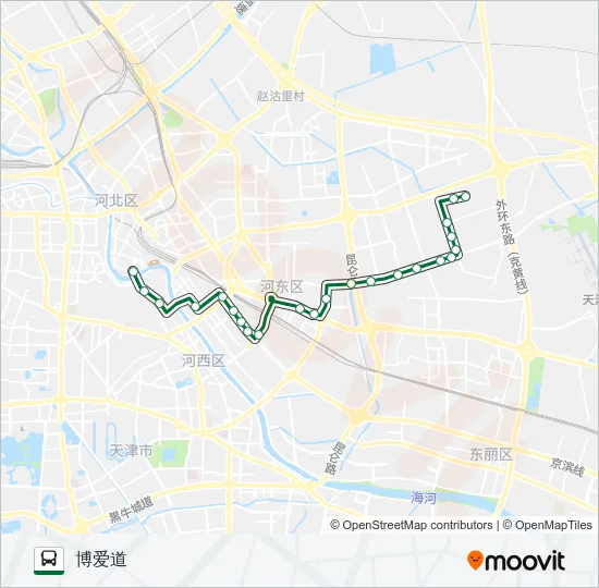 28路 Bus Line Map