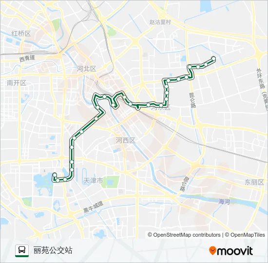 35路 Bus Line Map