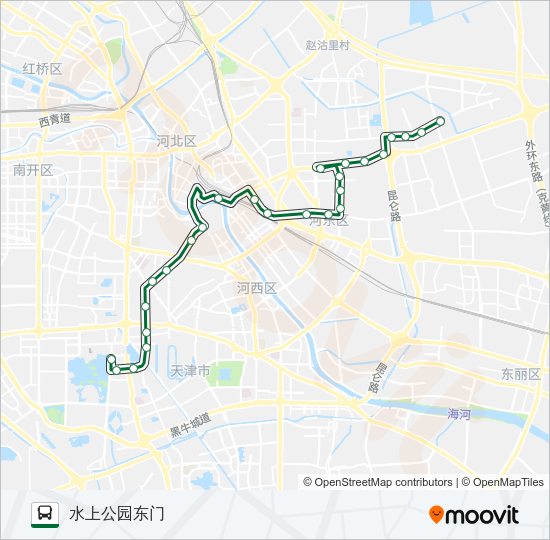 公交35路的线路图