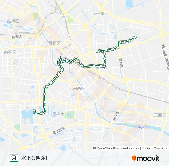 35路 Bus Line Map