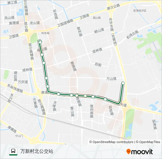341路 Bus Line Map