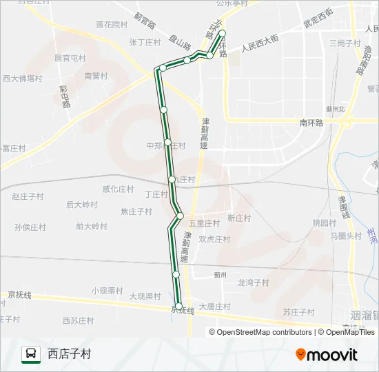 534路 Bus Line Map