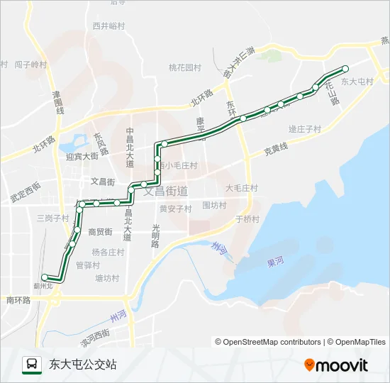 539路 Bus Line Map
