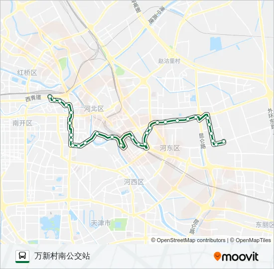 635路 Bus Line Map
